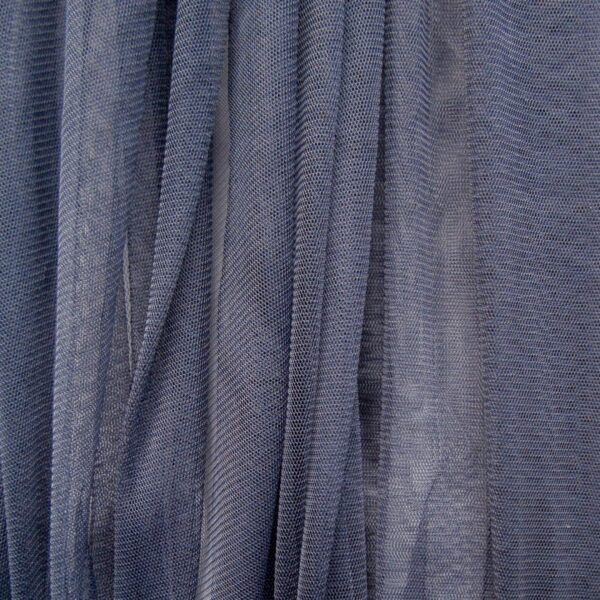 Charcoal Grey Mesh Tulle Runners 4.5x1.5m