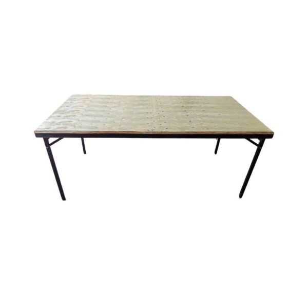 Plywood Pine Trestle Table 1.8m (8-seater)