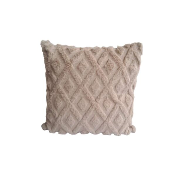Beige Pattern Cushion Cover 40x40cm
