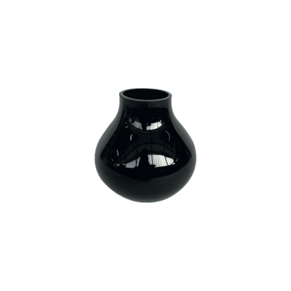 Black Reese Oenochoe Vase 15cmH
